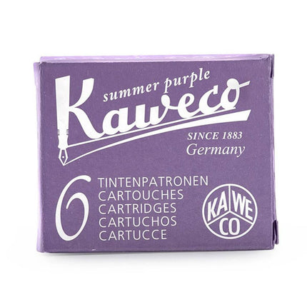 Kaweco Fountain Pen Short Ink Cartridges - 6 Pieces ,