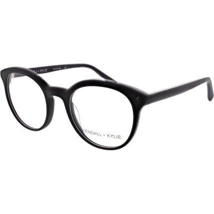Kendall + Kylie Women's Eyeglasses - Black Acetate Frame Demo Lens | KKO103 ARIANNA 2 ,