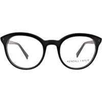 Kendall + Kylie Women's Eyeglasses - Black Acetate Frame Demo Lens | KKO103 ARIANNA 2 ,