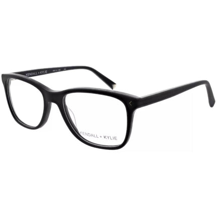 Kendall + Kylie Women's Eyeglasses - Black Acetate Frame Demo Lens | KKO121G GIA 2 ,
