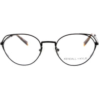 Kendall + Kylie Women's Eyeglasses - Black Metal Frame Demo Lens | KKO142 HELENA 1 ,