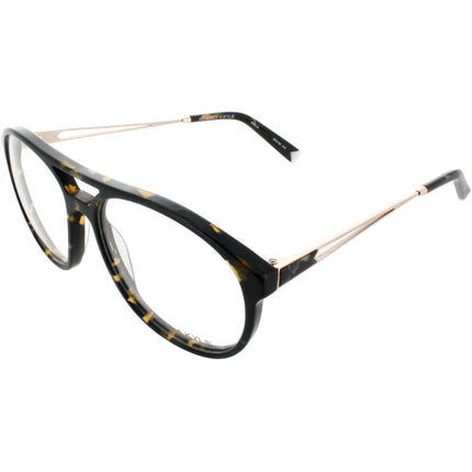 Kendall + Kylie Women's Eyeglasses - Black Tort Frame Demo Lens | KKO128G AMELIA 18 ,