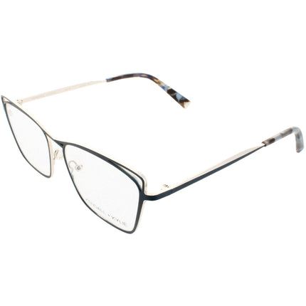 Kendall + Kylie Women's Eyeglasses - Blue Metal Cat Eye Frame Demo Lens | KKO181G 412 ,