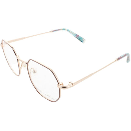 Kendall + Kylie Women's Eyeglasses - Blush Metal Frame Demo Lens | KKO195G CALLIE 651 ,