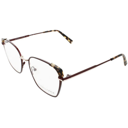 Kendall + Kylie Women's Eyeglasses - Bordeaux Cat Eye Frame Demo Lens | KKO183 603 ,
