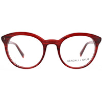 Kendall + Kylie Women's Eyeglasses - Burgundy Frame Demo Lens | KKO103 ARIANNA 605 ,