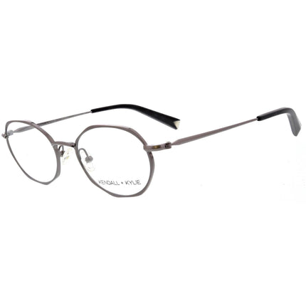 Kendall + Kylie Women's Eyeglasses - Gunmetal Metal Frame Demo Lens | KKO162 ALANA 3 ,