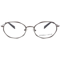 Kendall + Kylie Women's Eyeglasses - Gunmetal Metal Frame Demo Lens | KKO162 ALANA 3 ,