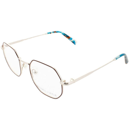 Kendall + Kylie Women's Eyeglasses - Red Metal Frame Demo Lens | KKO195G CALLIE 600 ,