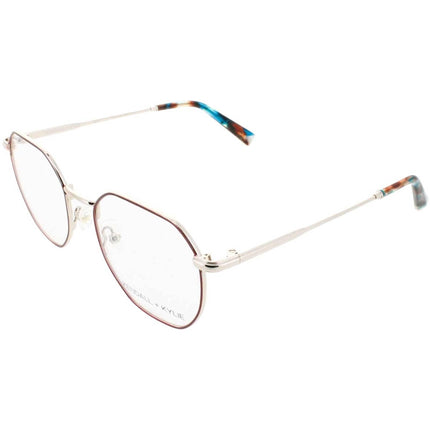 Kendall + Kylie Women's Eyeglasses - Red Metal Frame Demo Lens | KKO196G DEZI 604 ,