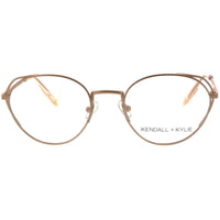 Kendall + Kylie Women's Eyeglasses - Rose Gold Frame Demo Lens | KKO142 HELENA 780 ,