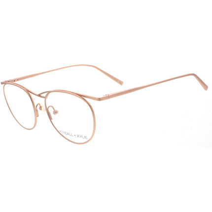 Kendall + Kylie Women's Eyeglasses - Rose Gold Metal Frame Demo Lens | KKO194 ALI 780 ,