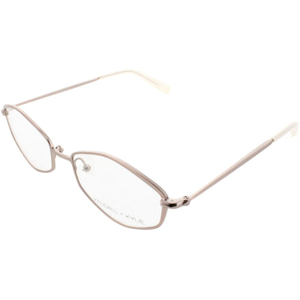 Kendall + Kylie Women's Eyeglasses - Satin Rose Gold Frame Demo Lens | KKO179 780 ,