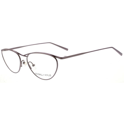 Kendall + Kylie Women's Eyeglasses - Shiny Ice Lavender Frame Demo Lens | KKO180 516 ,