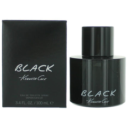 Kenneth Cole Black by Kenneth Cole, 3.4 oz Eau De Toilette Spray for Men ,