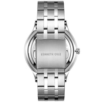 Kenneth Cole Men's Quartz Watch - Classic Blue Dial Silver Bracelet | KC50589019 ,