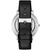 Kenneth Cole Men's Quartz Watch - Dress Sport Silver Dial Black Strap | KC50801004 ,