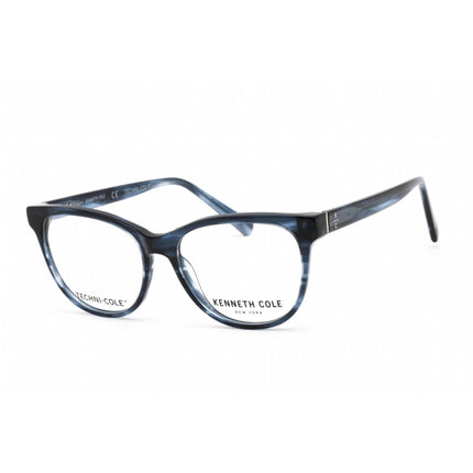 Kenneth Cole New York Men's Eyeglasses - Clear Lens Shiny Blue Frame | KC0334 090 ,