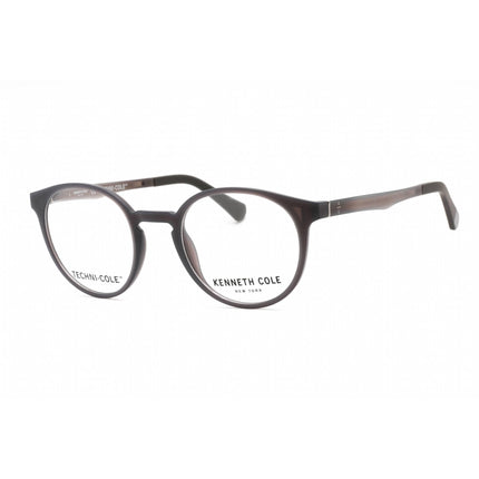 Kenneth Cole New York Men's Eyeglasses - Grey/Other Plastic Oval Frame | KC0319 020 ,