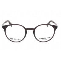 Kenneth Cole New York Men's Eyeglasses - Grey/Other Plastic Oval Frame | KC0319 020 ,