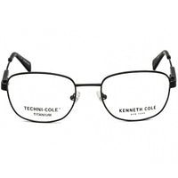 Kenneth Cole New York Men's Eyeglasses - Matte Black Oval Titanium Frame | KC0299 002 ,