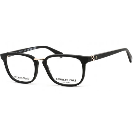 Kenneth Cole New York Men's Eyeglasses - Matte Black Rectangular Frame | KC0338 002 ,