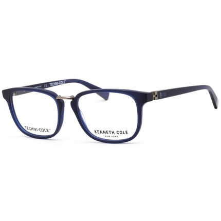 Kenneth Cole New York Men's Eyeglasses - Matte Blue Rectangular Frame | KC0338 091 ,