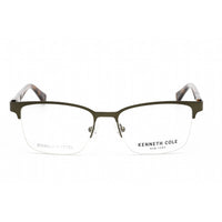 Kenneth Cole New York Men's Eyeglasses - Matte Dark Green Metal Frame | KC0291 097 ,