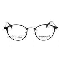 Kenneth Cole New York Men's Eyeglasses - Round Matte Black Metal Frame | KC0324 002 ,