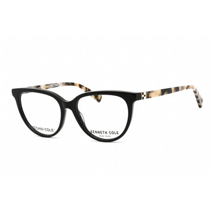Kenneth Cole New York Women's Eyeglasses - Cat Eye Shiny Black Plastic | KC0336 001 ,