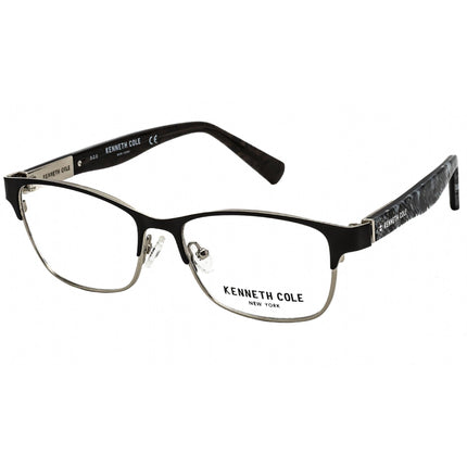 Kenneth Cole New York Women's Eyeglasses - Clear Demo Lens Matte Black | KC0317 002 ,