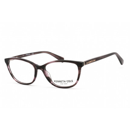 Kenneth Cole New York Women's Eyeglasses - Clear Demo Lens Violet Frame | KC0308 083 ,