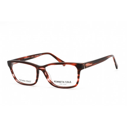 Kenneth Cole New York Women's Eyeglasses - Clear Lens Shiny Red Frame | KC0333 066 ,