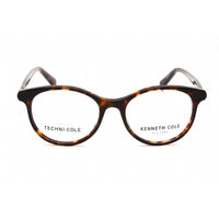 Kenneth Cole New York Women's Eyeglasses - Full Rim Dark Havana Round | KC0325 052 ,