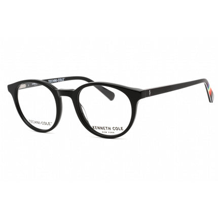 Kenneth Cole New York Women's Eyeglasses - Full Rim Plastic Round Frame | KC0330 001 ,