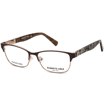 Kenneth Cole New York Women's Eyeglasses - Full Rim Rectangular Frame | KC0317 046 ,