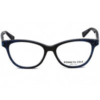 Kenneth Cole New York Women's Eyeglasses - Full Rim Shiny Blue Frame | KC0316 090 ,
