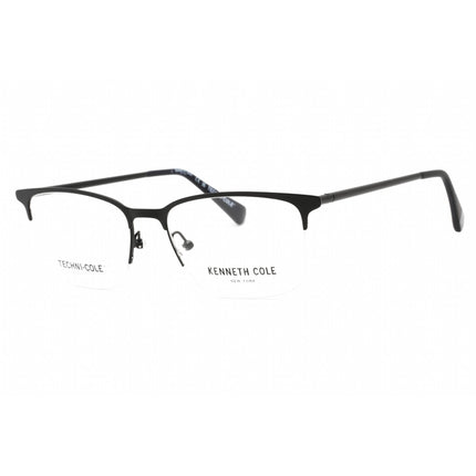 Kenneth Cole New York Women's Eyeglasses - Half Rim Matte Black Frame | KC0322 002 ,