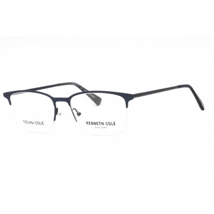Kenneth Cole New York Women's Eyeglasses - Half Rim Matte Blue Frame | KC0322 091 ,