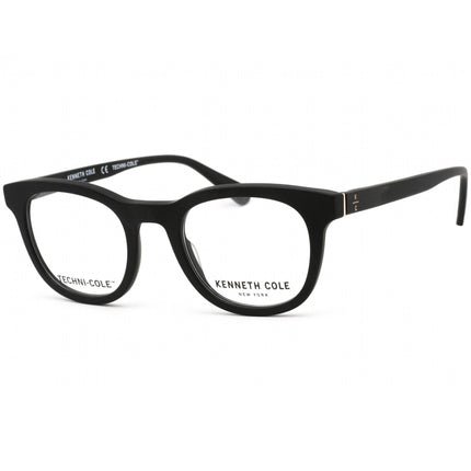 Kenneth Cole New York Women's Eyeglasses - Matte Black Oval Shape Frame | KC0321 002 ,