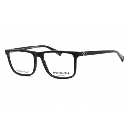 Kenneth Cole New York Women's Eyeglasses - Rectangular Matte Black Frame | KC0337 002 ,