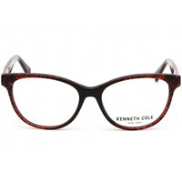 Kenneth Cole New York Women's Eyeglasses - Shiny Bordeaux Plastic Frame | KC0316 069 ,