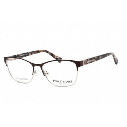 Kenneth Cole New York Women's Eyeglasses - Shiny Light Brown Frame | KC0311 045 ,