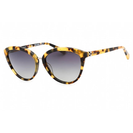 Kenneth Cole New York Women's Sunglasses - Blonde Havana Cat Eye Frame | KC7258 53D ,