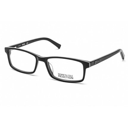 Kenneth Cole Reaction Men's Eyeglasses - Full Rim Black/White Plastic | KC0749 004 ,