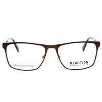 Kenneth Cole Reaction Men's Eyeglasses - Full Rim Matte Dark Brown Frame | KC0902 049 ,