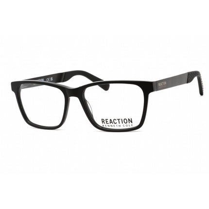 Kenneth Cole Reaction Men's Eyeglasses - Rectangular Matte Black Frame | KC0790 002 ,