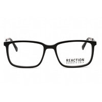 Kenneth Cole Reaction Men's Eyeglasses - Shiny Black Plastic Rectangular | KC0821 001 ,