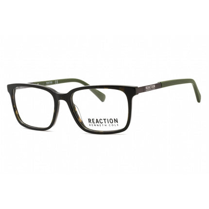 Kenneth Cole Reaction Men's Eyeglasses - Shiny Dark Green Plastic Frame | KC0825 096 ,