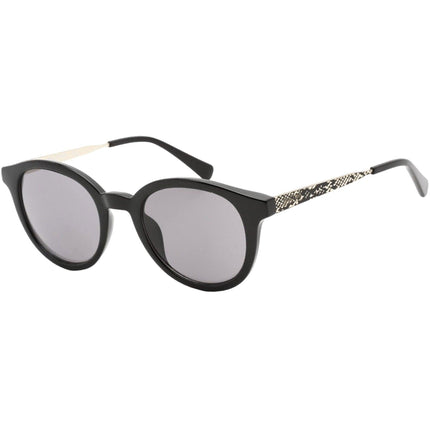 Kenneth Cole Reaction Men's Sunglasses - Full Rim Shiny Black Oval Frame | KC2798 01A ,
